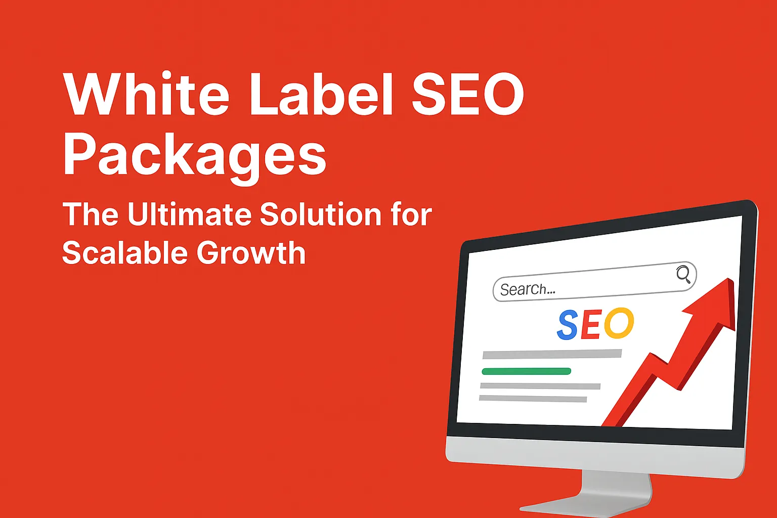 White Label SEO Packages: The Ultimate Solution for Scalable Growth