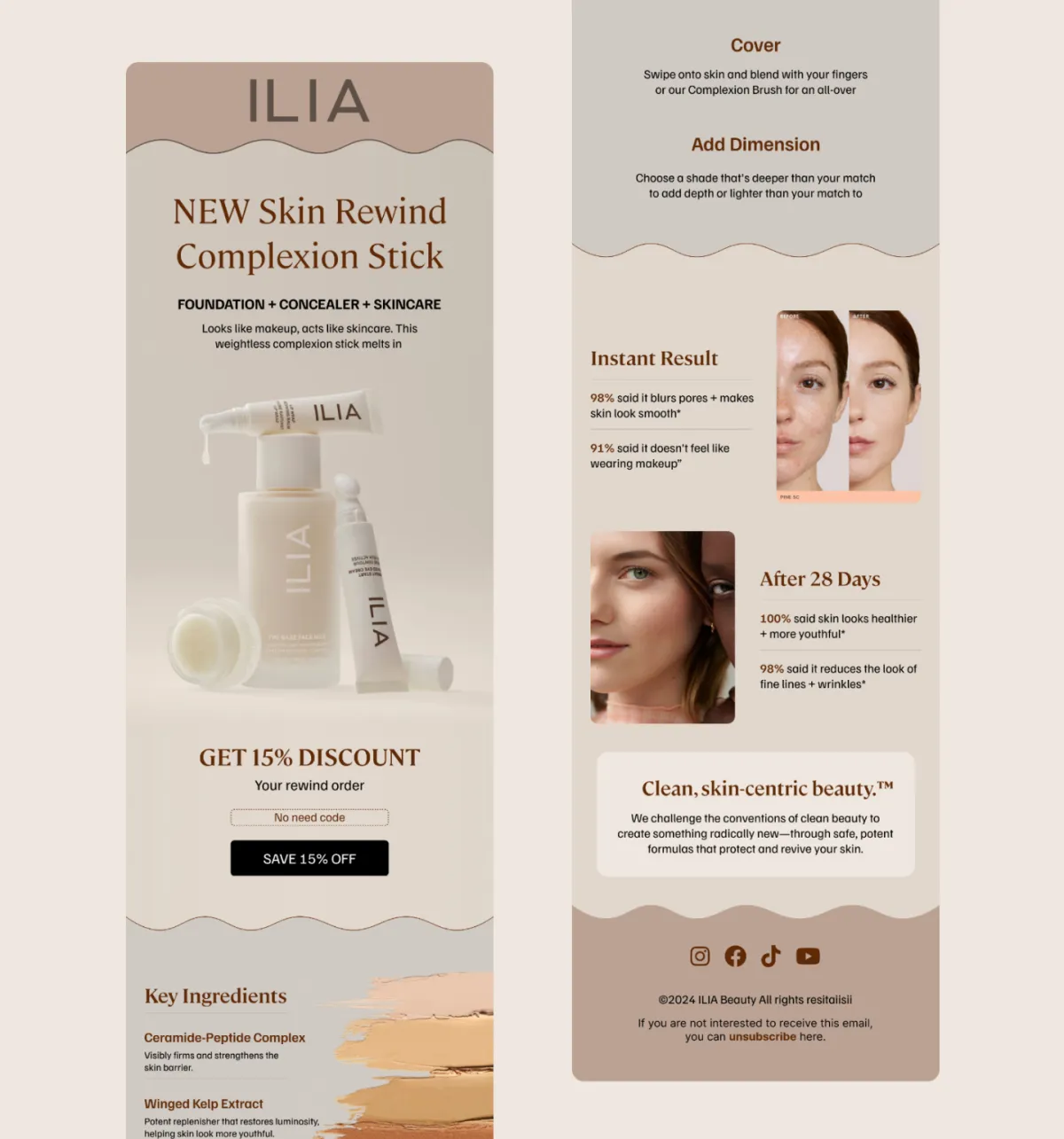 design professional responsive email marketing newsletter