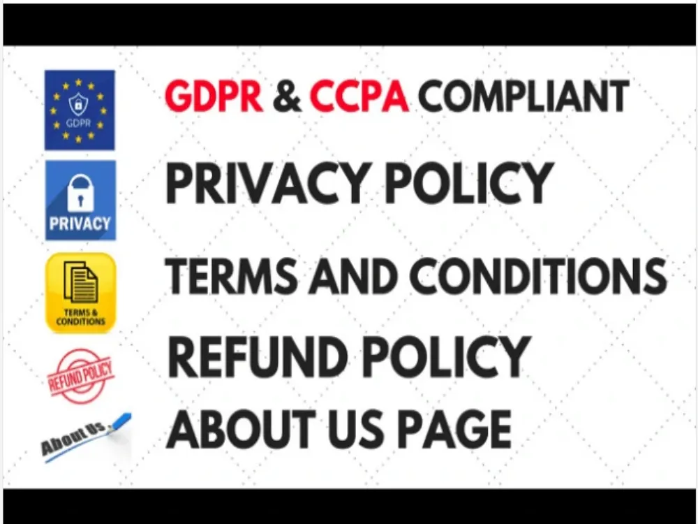 Write Terms and Conditions, Privacy Policy and Other Docs