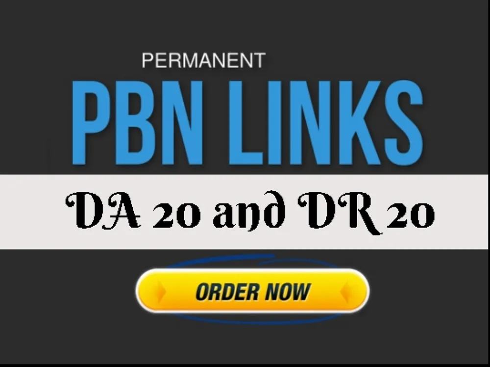 Do Homepage 20 PBN .com Links - DA 20+ and TF 20+ Fast PBN Backlinks