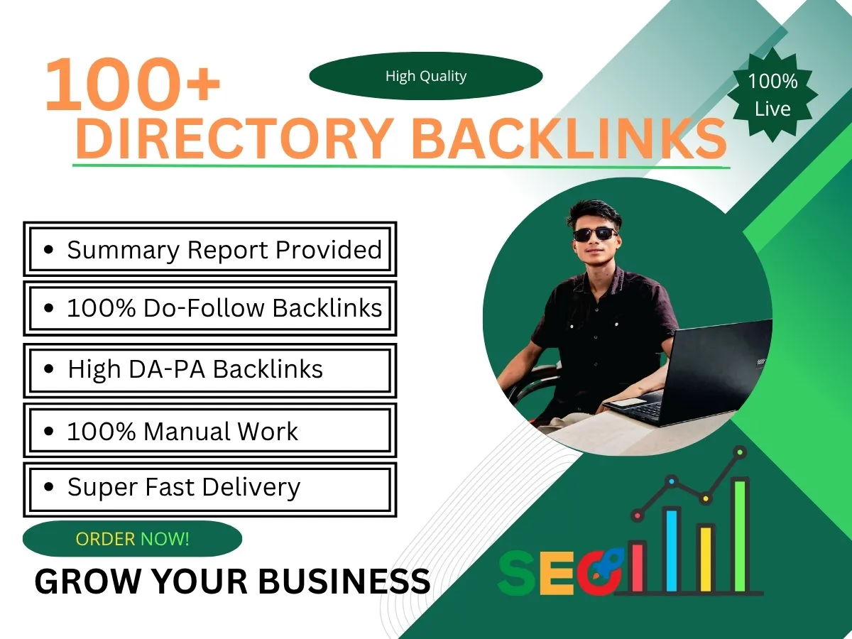 do 100+ manual directory submissions to boost your website SEO ranking