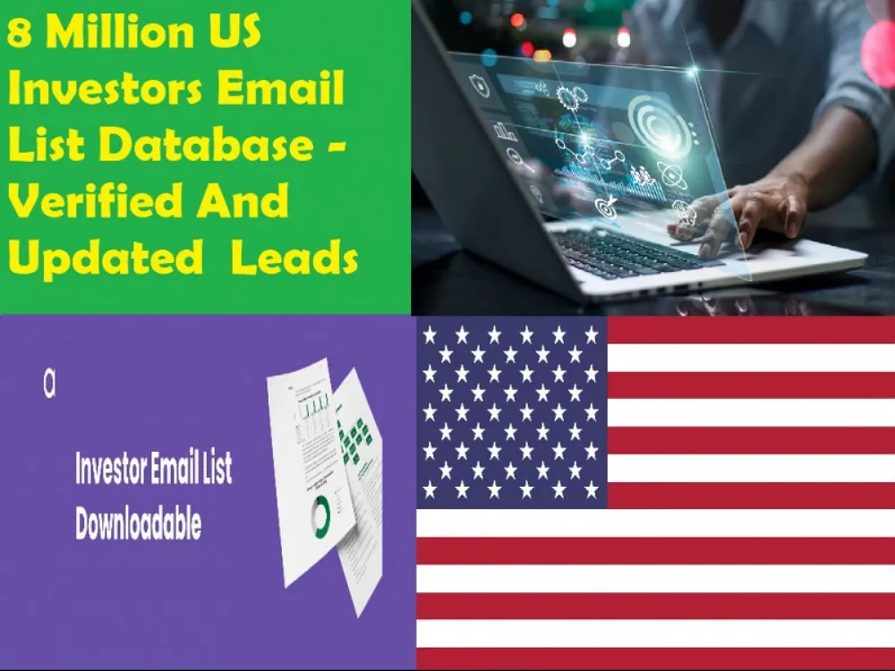 Send You 8 Million US Investors Email List Database - Verified And Updated Leads