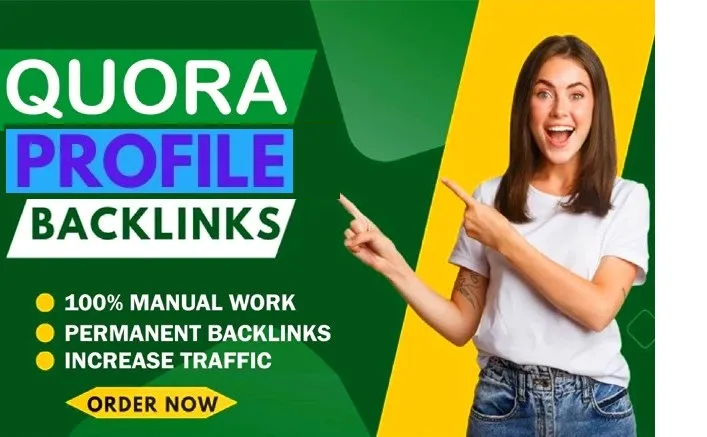 GET 10 High Quality Quora profile backlinks Boost Your Google Ranking