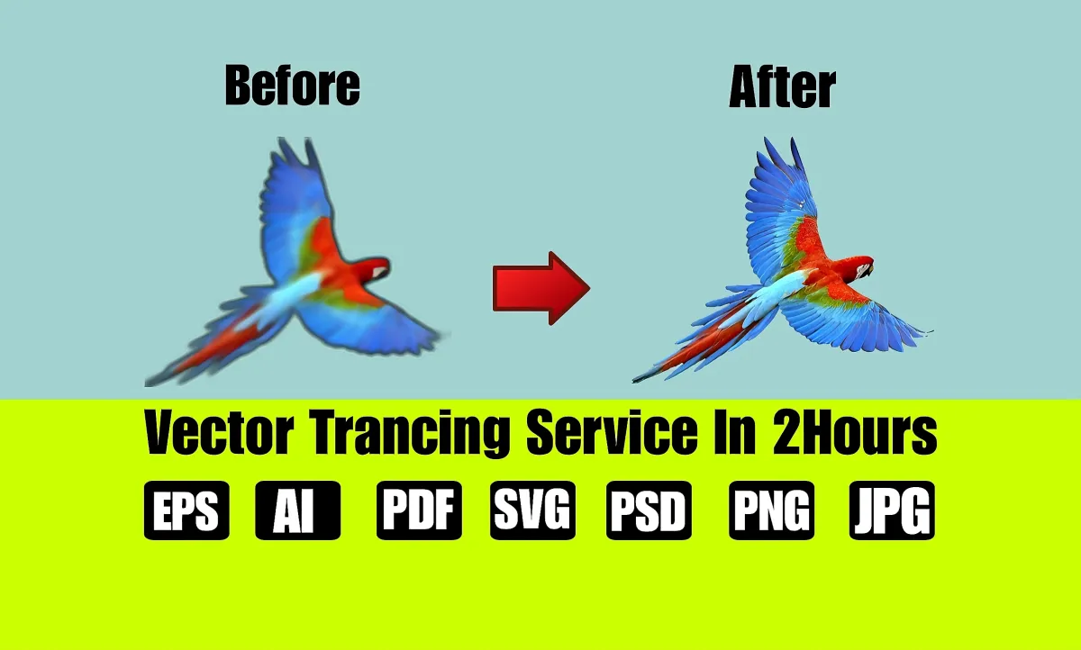professionally vector trace your logo or image