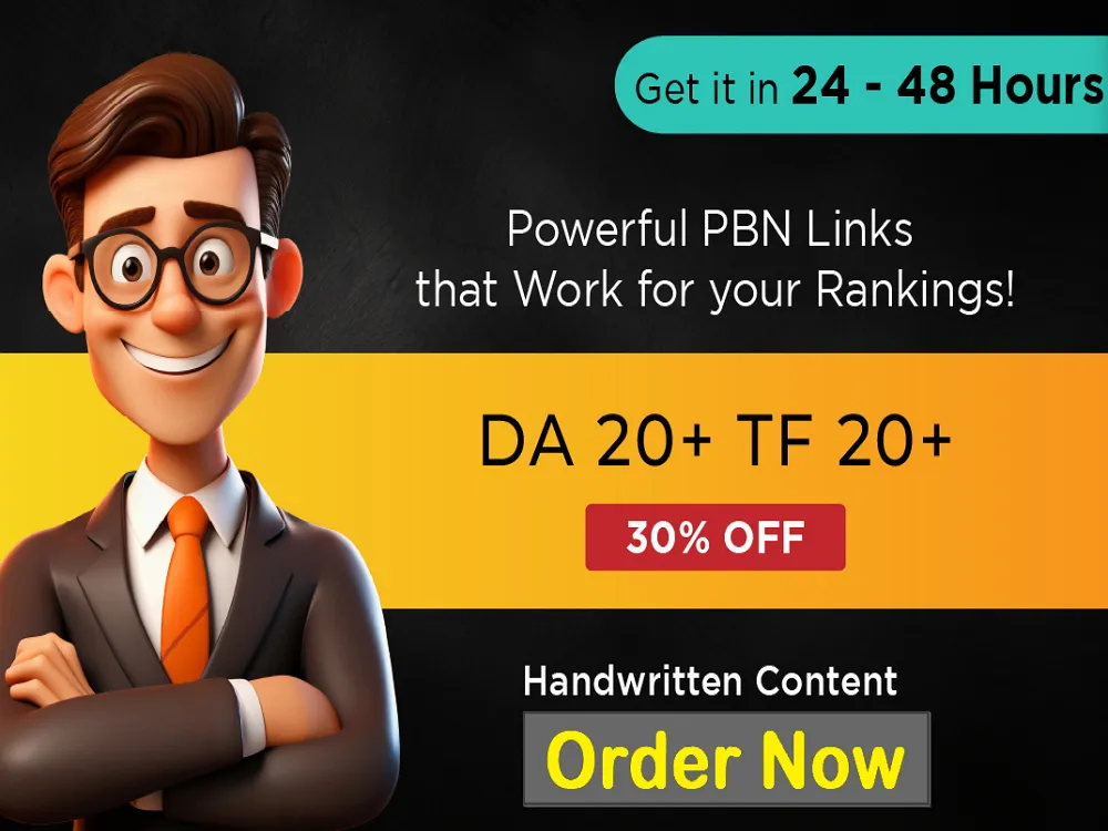 Do Homepage 20 PBN .com Links - DA 20+ and TF 20+ Fast PBN Backlinks