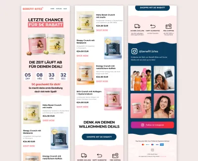 design professional responsive email marketing newsletter
