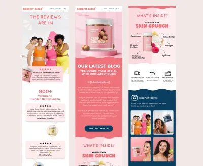 design professional responsive email marketing newsletter