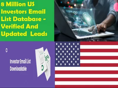 Send You 8 Million US Investors Email List Database - Verified And Updated Leads