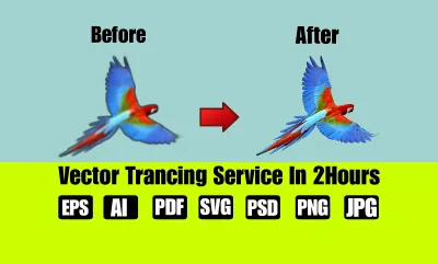 professionally vector trace your logo or image