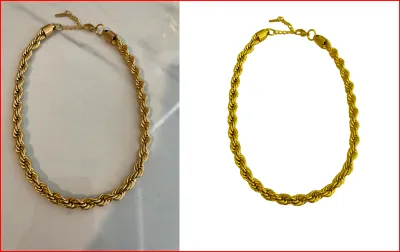 high end jewelry image retouching and product photo editing