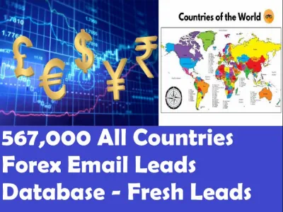 Give You 567,000 All Countries Forex Email Leads Database - Fresh and Verified Leads