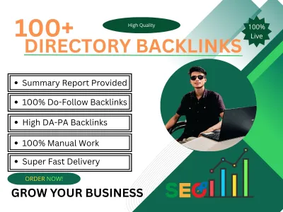 do 100+ manual directory submissions to boost your website SEO ranking