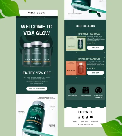 design professional responsive email marketing newsletter