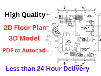 create architectural 2d floor plan, 3d floor plan