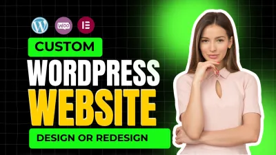 design professional WordPress website or responsive website
