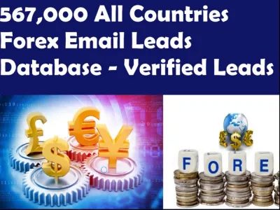 Give You 567,000 All Countries Forex Email Leads Database - Fresh and Verified Leads