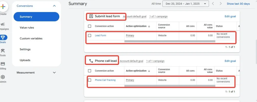 Google Ads Conversion Tracking Setup with GTM