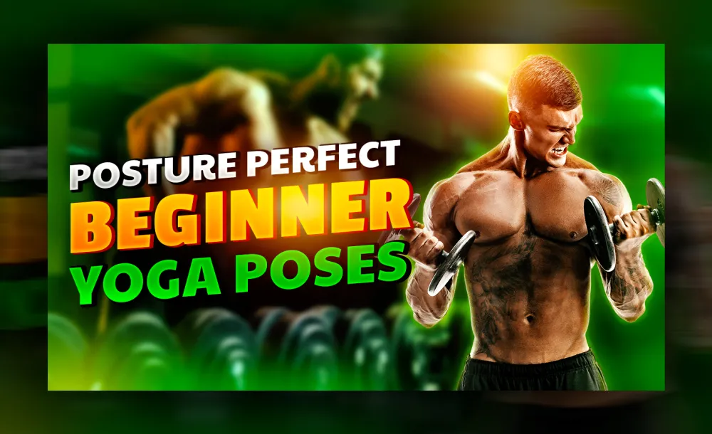 Fitness and Gym Youtube Thumbnail Designs