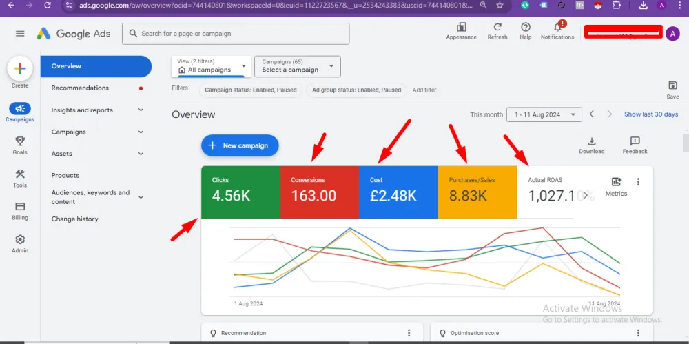 Google Ads Campaign Setup & Management